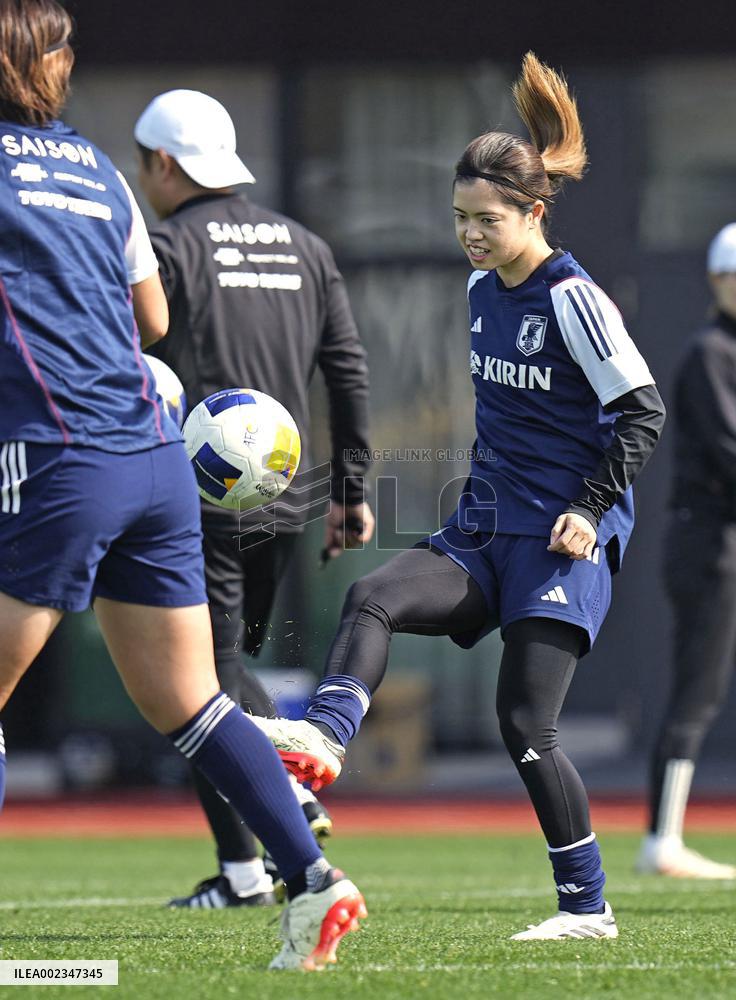 Football: Japan ahead of Olympic qualifier