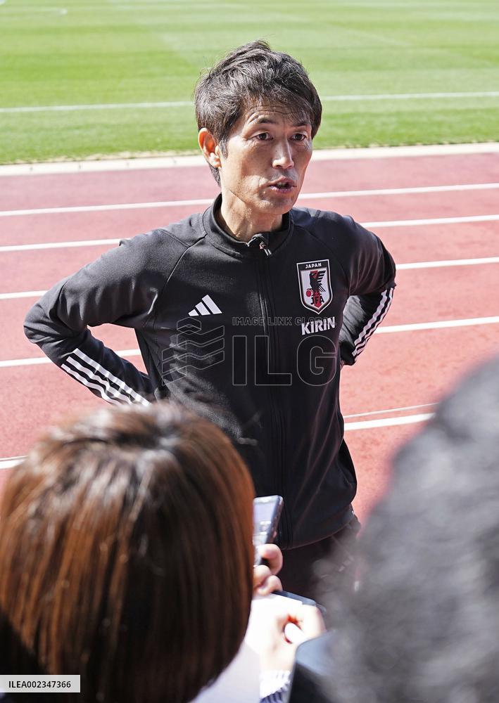 Football: Japan ahead of Olympic qualifier