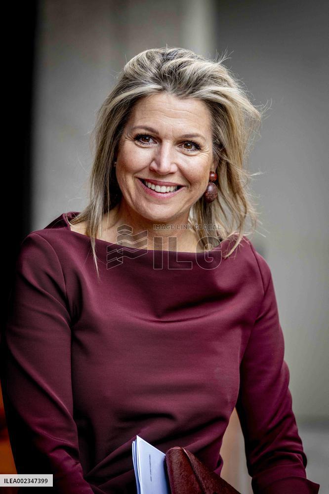 Queen Maxima Visit To Socialdebt - Rotterdam