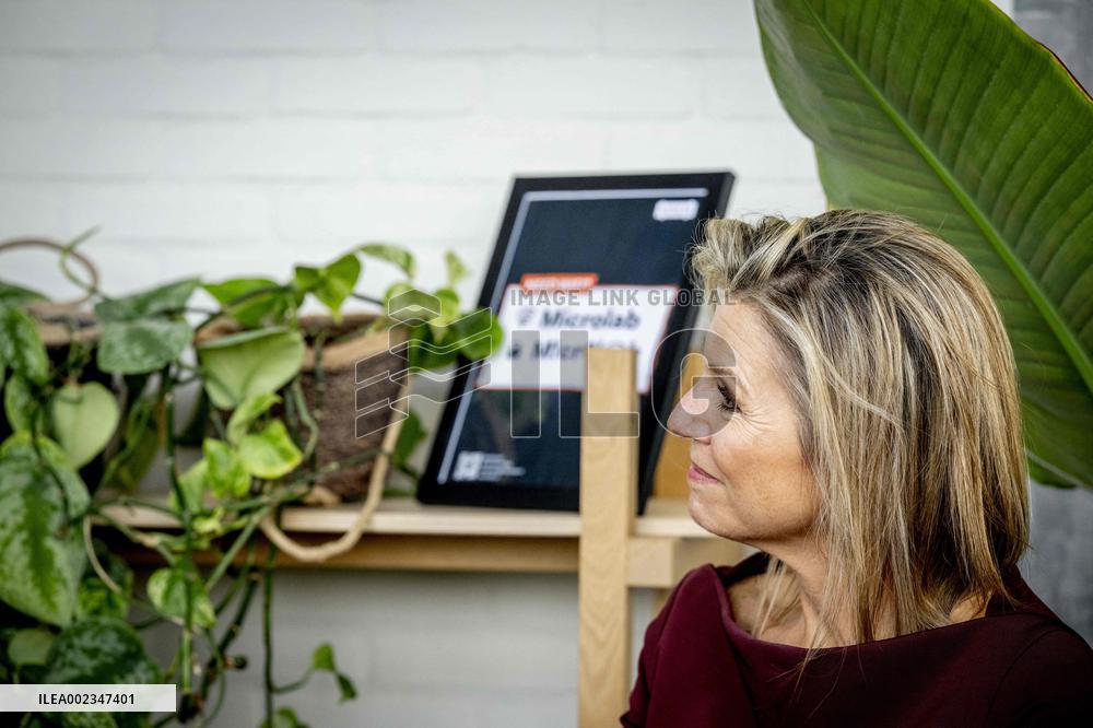 Queen Maxima Visit To Socialdebt - Rotterdam