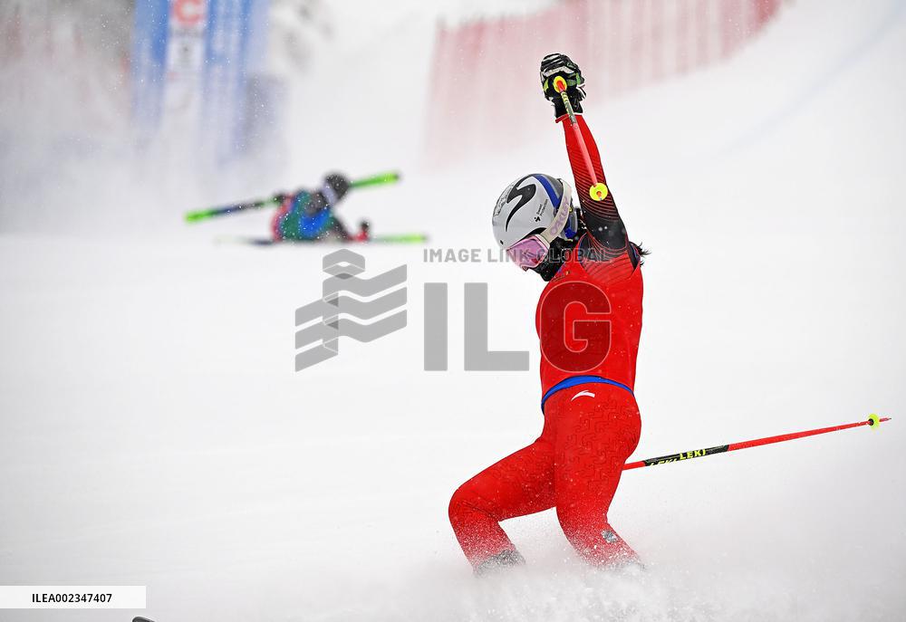 (SP)CHINA-INNER MONGOLIA-ULANQAB-14TH NATIONAL WINTER GAMES-FREESTYLE SKIING-WOMEN'S SKI CROSS (CN)