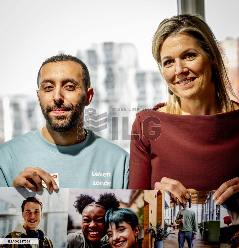 Queen Maxima Visit To Socialdebt - Rotterdam