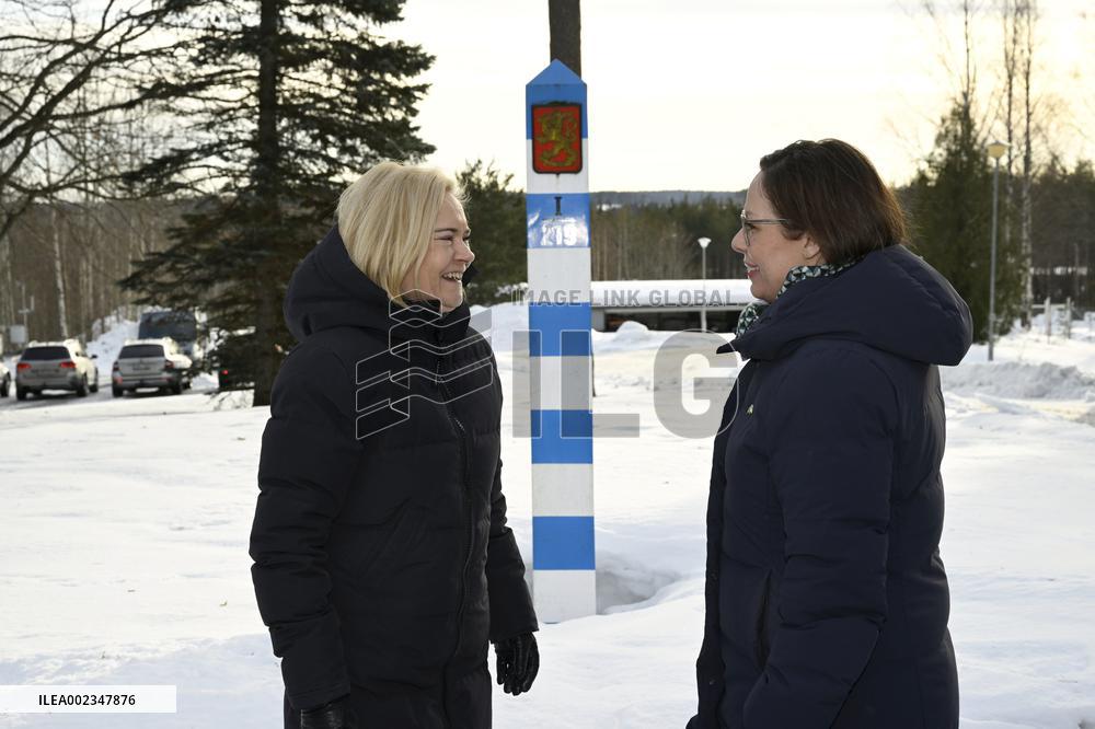 Finland - Russia - Migrants - Eastern Border Shutdowns