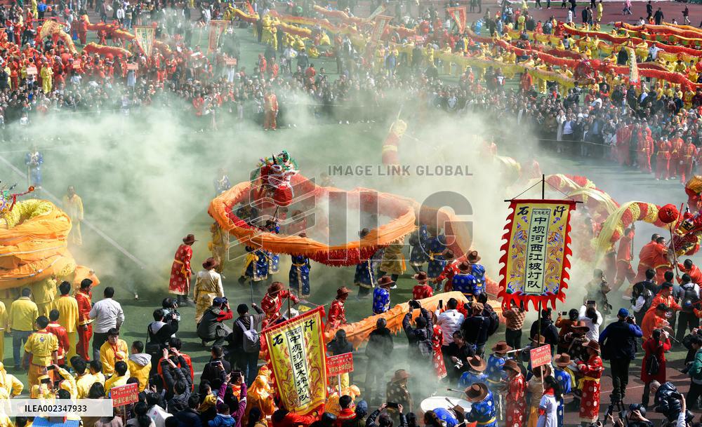 CHINA-GUIZHOU-SHIQIAN-DRAGON DANCE (CN)