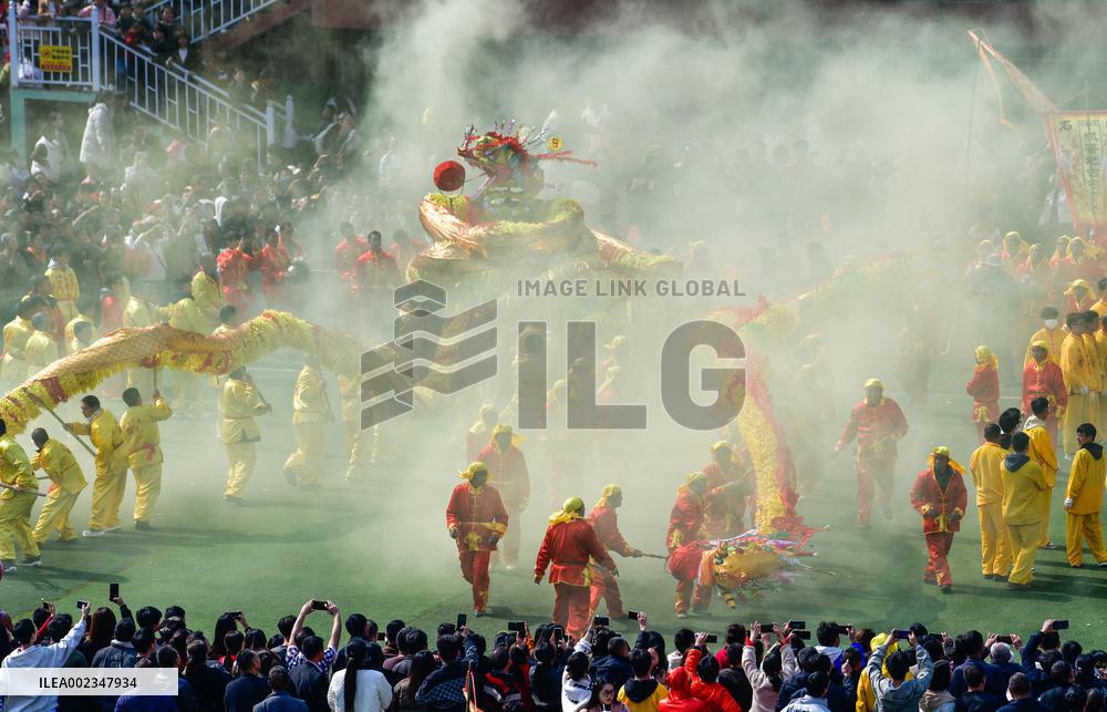 CHINA-GUIZHOU-SHIQIAN-DRAGON DANCE (CN)