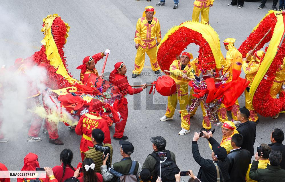 CHINA-GUIZHOU-SHIQIAN-DRAGON DANCE (CN)