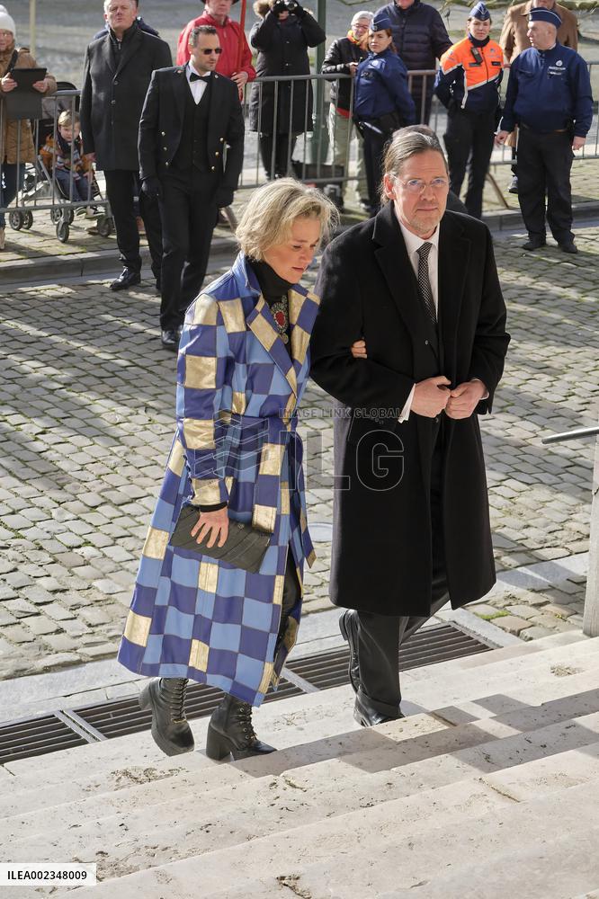 Royals Mass For Deceased Members Royal Family - Brussels