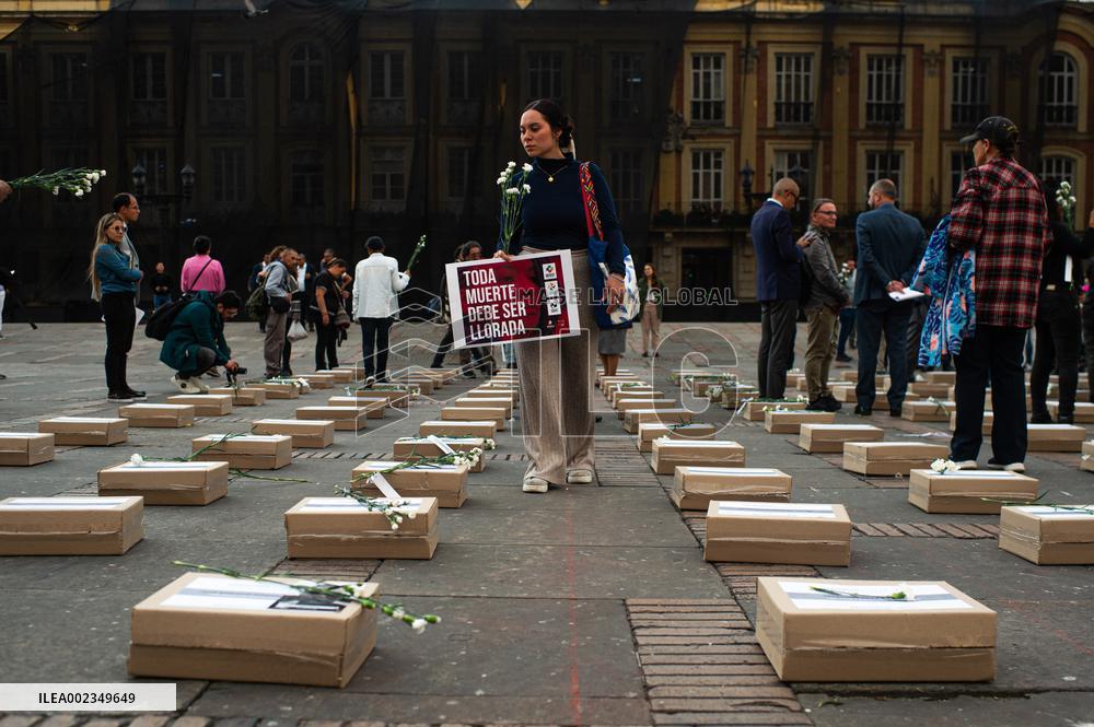 Demonstration Against Social Leaders Assasinations