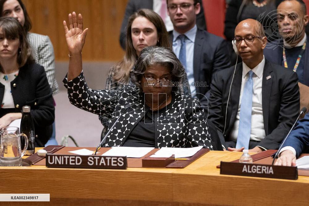 US Vetoes Resolution Demanding Ceasefire In Gaza