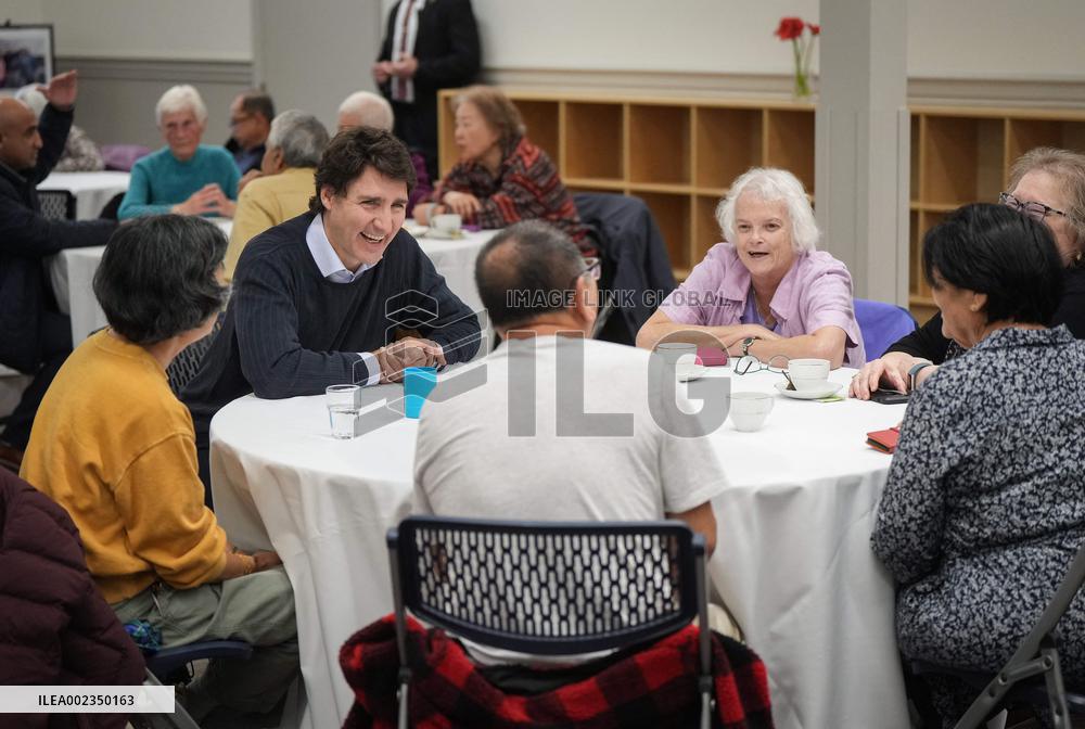 PM Trudeau Visits Vancouver - Canada