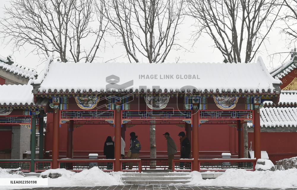 CHINA-BEIJING-SNOWFALL (CN)