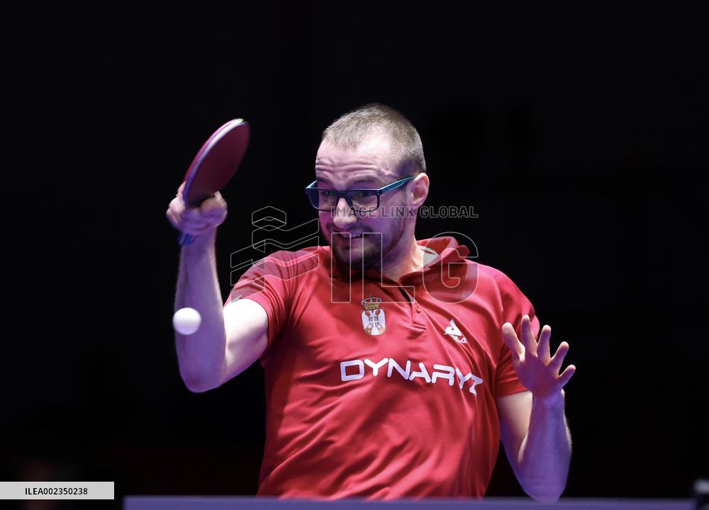 (SP)SOUTH KOREA-BUSAN-TABLE TENNIS-WORLD TEAM CHAMPIONSHIPS FINALS-MEN-TPE VS SRB