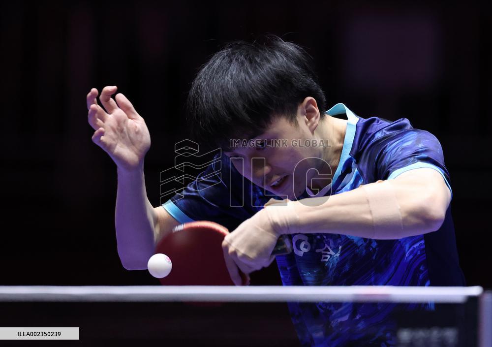 (SP)SOUTH KOREA-BUSAN-TABLE TENNIS-WORLD TEAM CHAMPIONSHIPS FINALS-MEN-TPE VS SRB