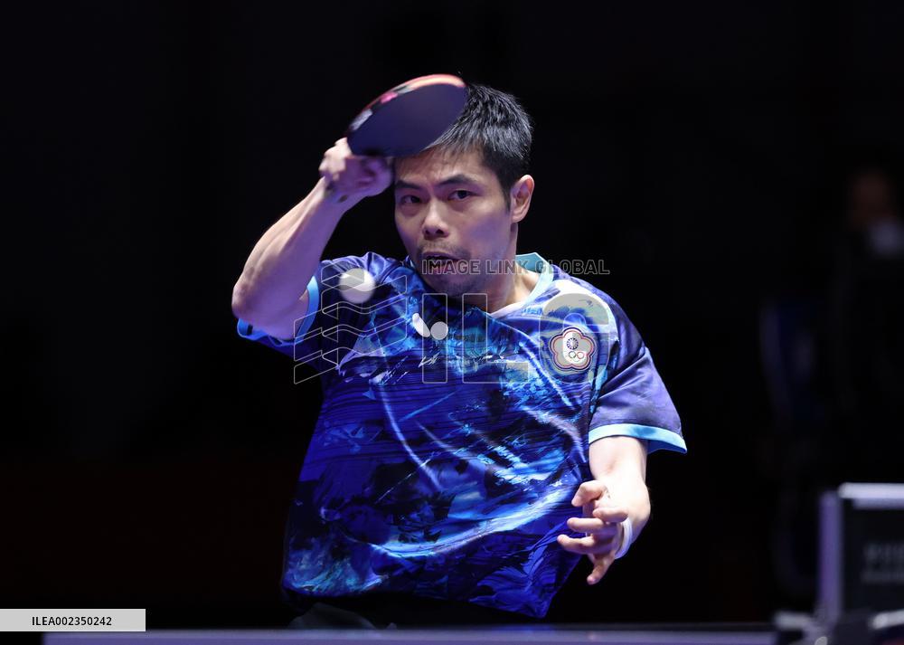 (SP)SOUTH KOREA-BUSAN-TABLE TENNIS-WORLD TEAM CHAMPIONSHIPS FINALS-MEN-TPE VS SRB