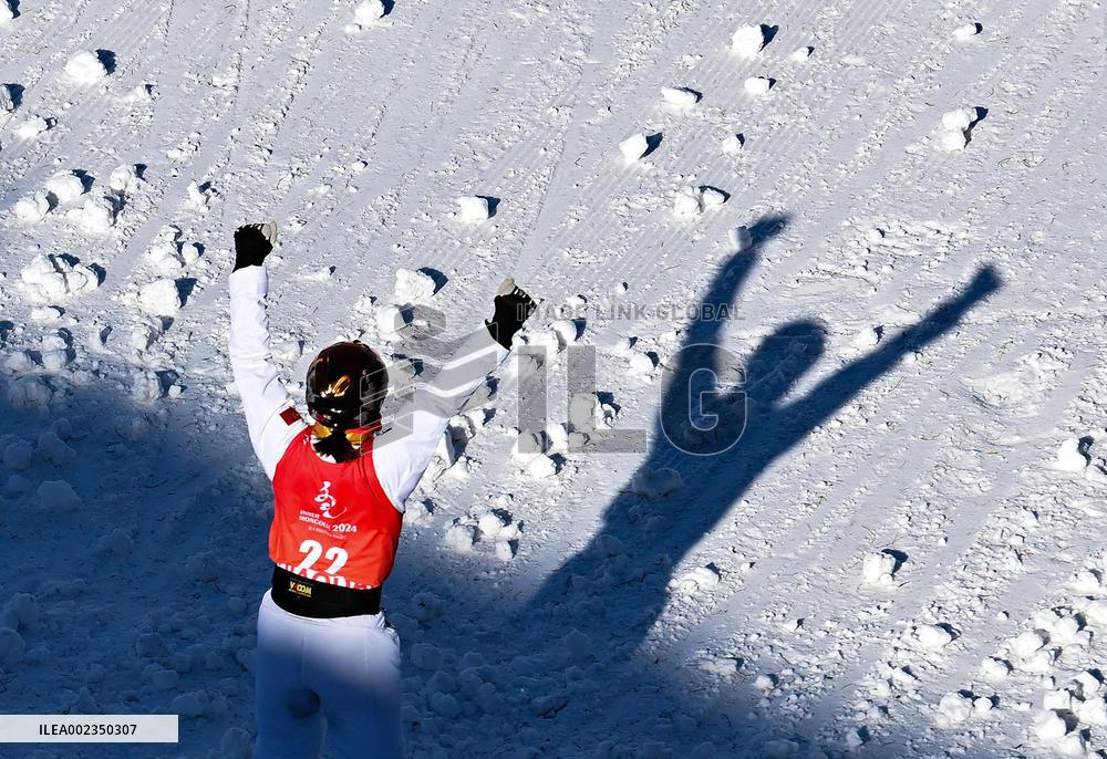 (SP)CHINA-INNER MONGOLIA-HULUN BUIR-14TH NATIONAL WINTER GAMES-FREESTYLE SKIING-WOMEN'S AERIALS (CN)