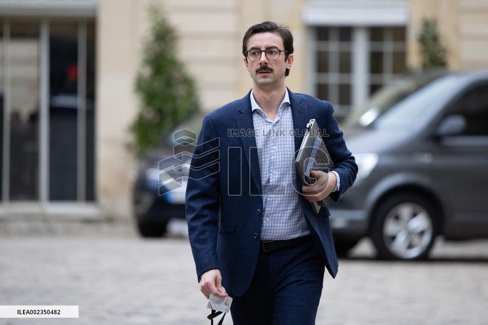 Press conference on the agricultural situation at Matignon - Paris