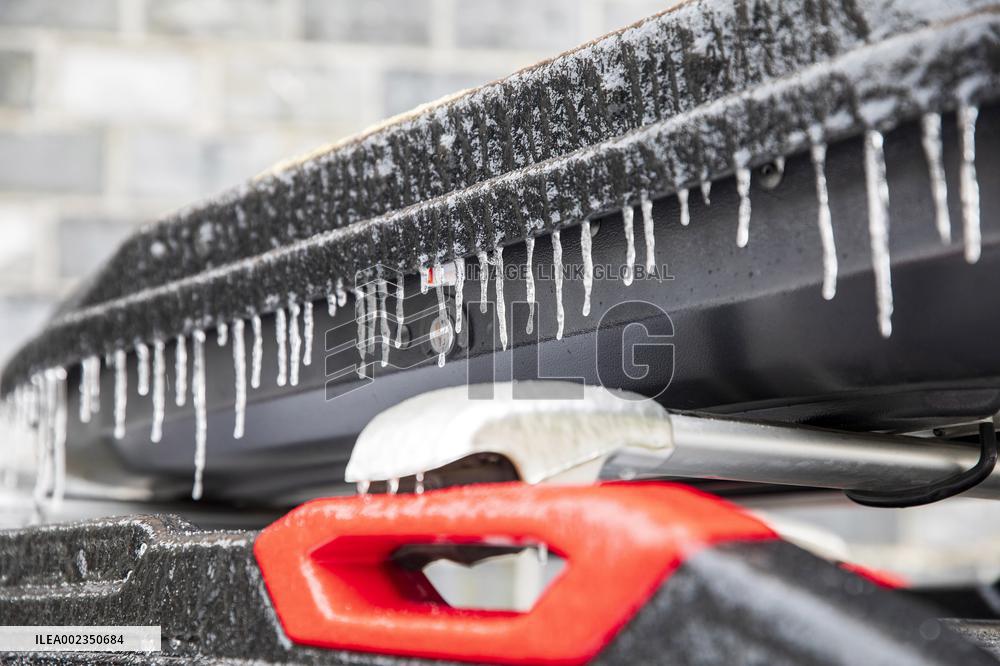 Cold Wave Hit Lianyungang