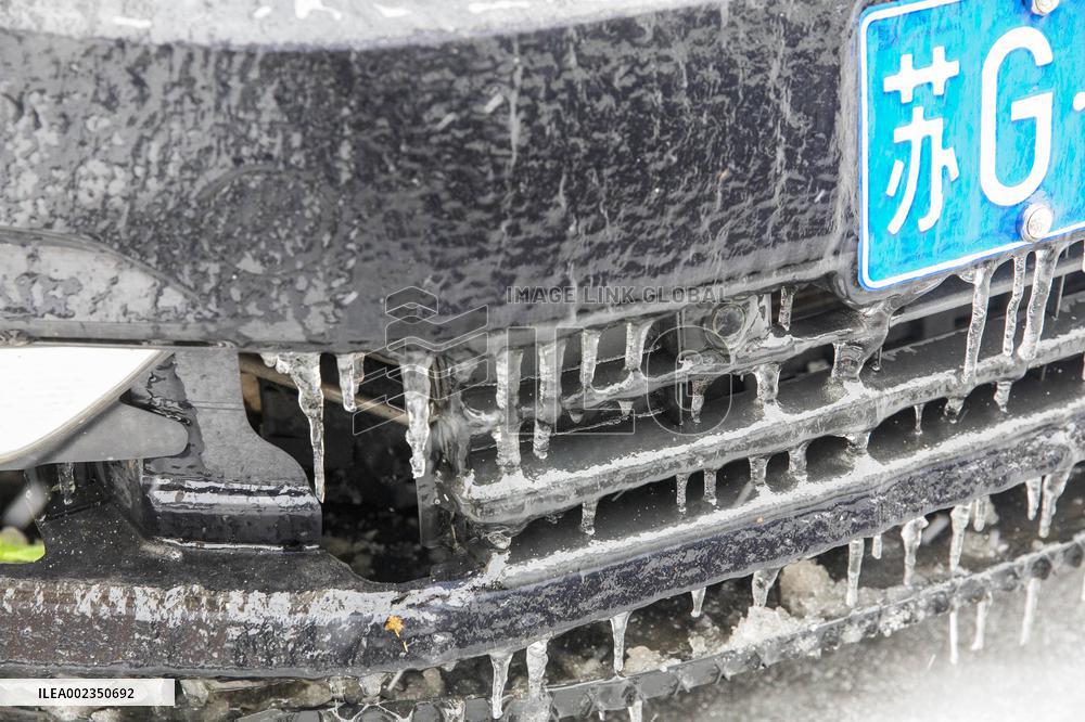 Cold Wave Hit Lianyungang