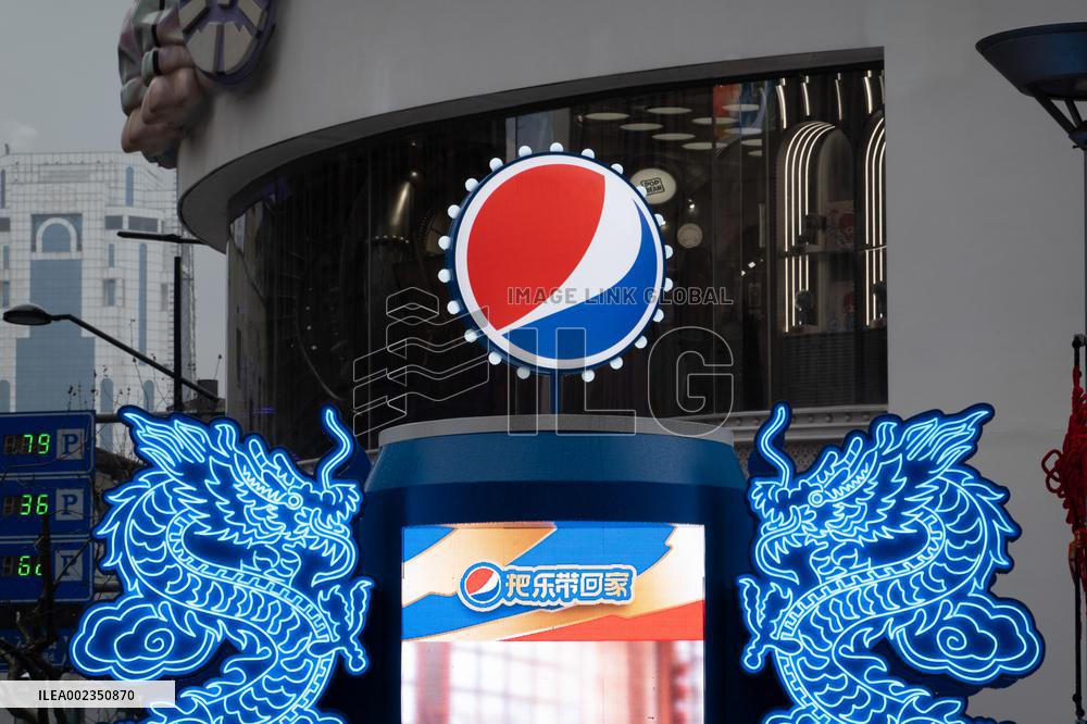 PEPSI Themed Marketing Campaign in Shanghai