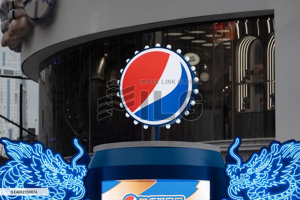 PEPSI Themed Marketing Campaign in Shanghai