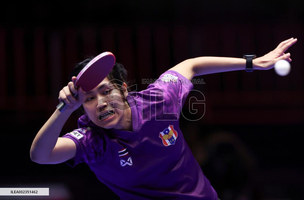 (SP)SOUTH KOREA-BUSAN-TABLE TENNIS-WORLD TEAM CHAMPIONSHIPS FINALS-WOMEN-CHN VS THA