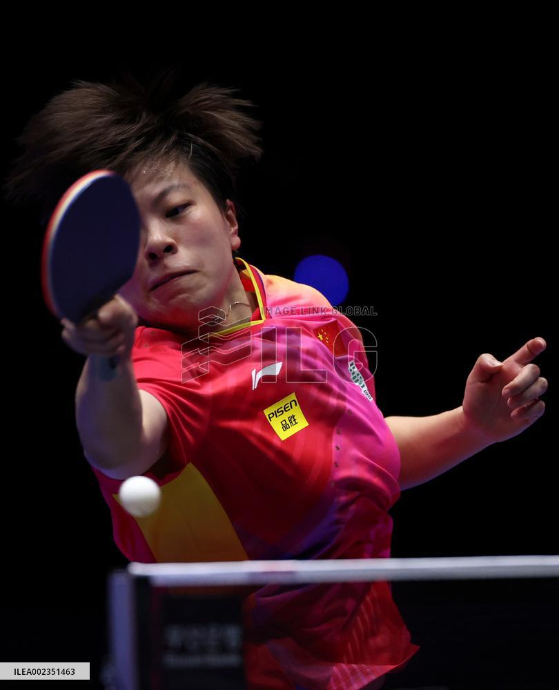 (SP)SOUTH KOREA-BUSAN-TABLE TENNIS-WORLD TEAM CHAMPIONSHIPS FINALS-WOMEN-CHN VS THA