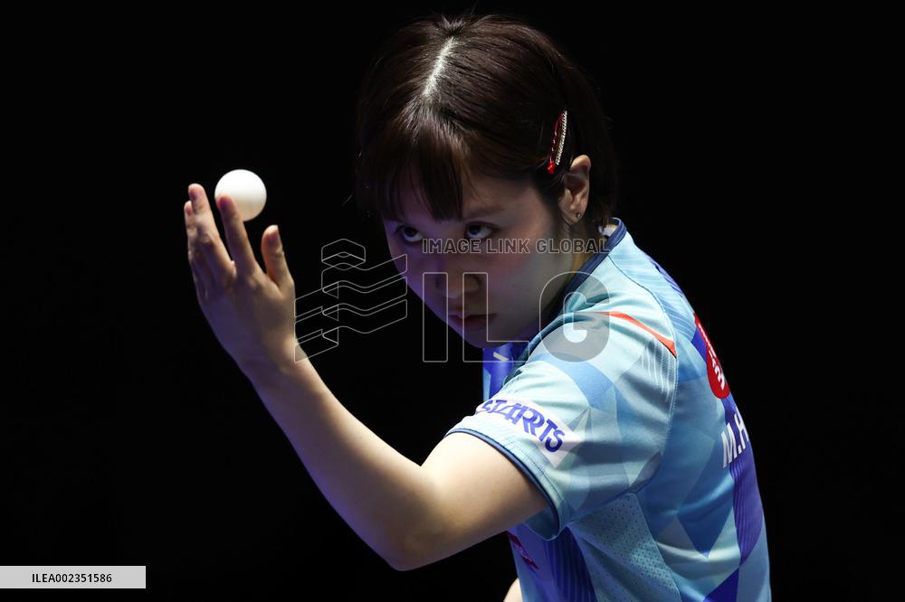 (SP)SOUTH KOREA-BUSAN-TABLE TENNIS-WORLD TEAM CHAMPIONSHIPS FINALS-WOMEN-JPN VS CRO