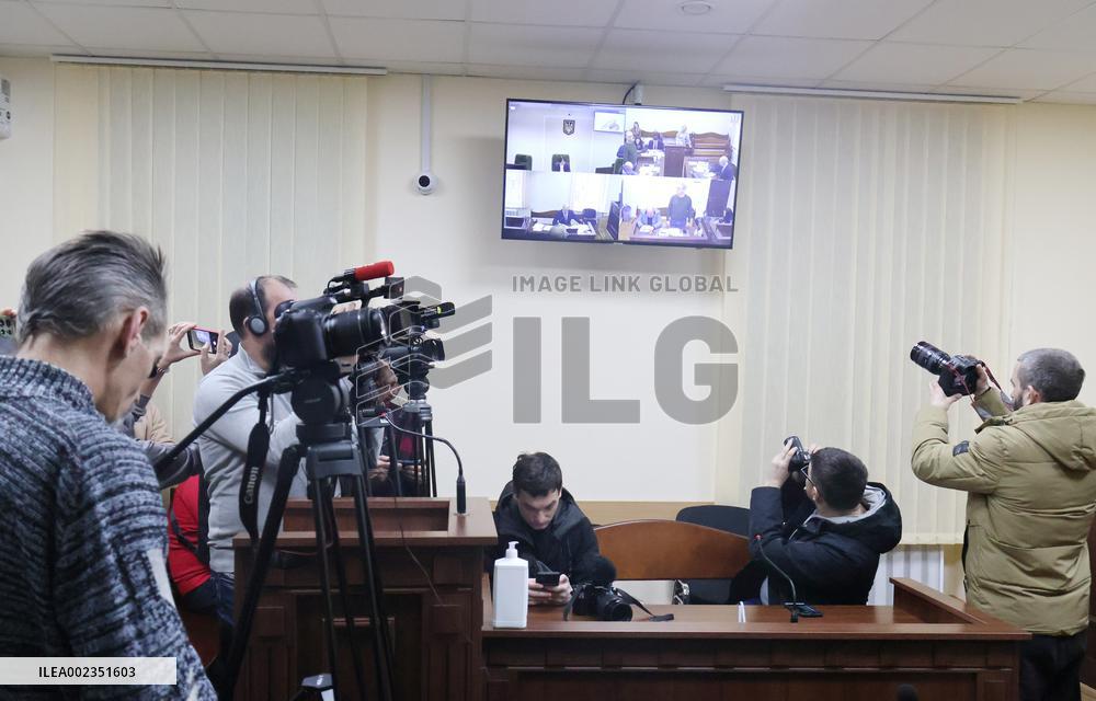 Court hearing in case of ex-MP Serhii Pashynskyi in Kyiv