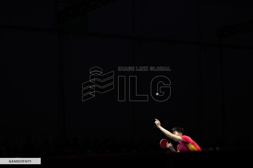 (SP)SOUTH KOREA-BUSAN-TABLE TENNIS-WORLD TEAM CHAMPIONSHIPS FINALS-MEN-CHN VS ROU