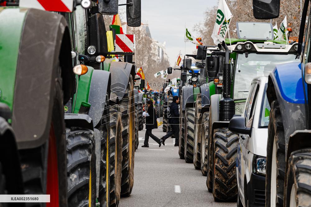 Farmers Protest - Madrid