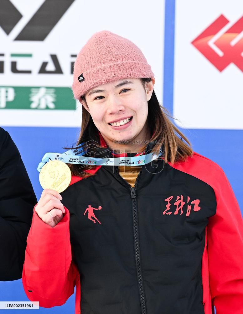 (SP)CHINA-INNER MONGOLIA-HULUN BUIR-14TH NATIONAL WINTER GAMES-FREESTYLE SKIING-WOMEN'S AERIALS (CN)
