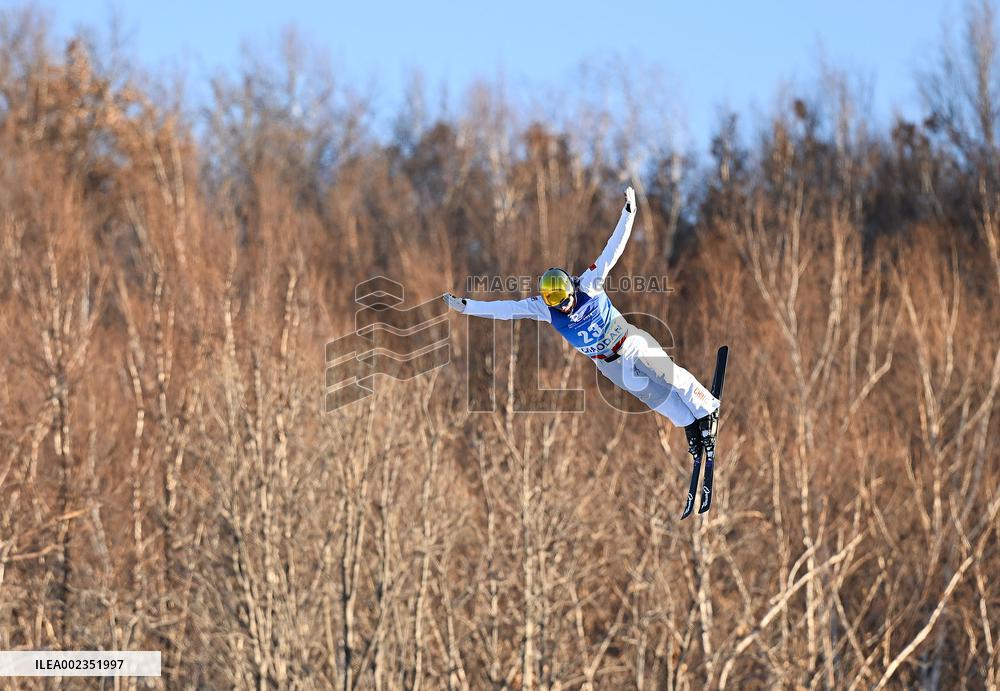(SP)CHINA-INNER MONGOLIA-HULUN BUIR-14TH NATIONAL WINTER GAMES-FREESTYLE SKIING-MEN'S AERIALS (CN)