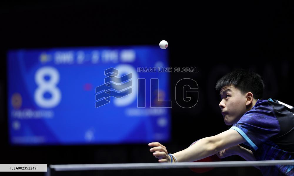 (SP)SOUTH KOREA-BUSAN-TABLE TENNIS-WORLD TEAM CHAMPIONSHIPS FINALS-MEN-SWE AND TPE