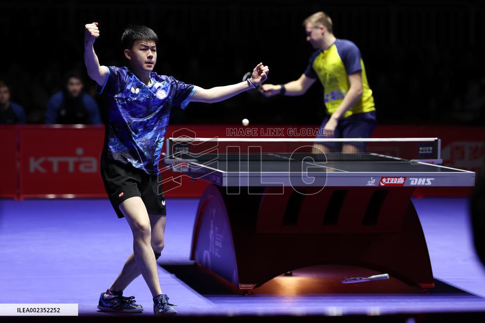 (SP)SOUTH KOREA-BUSAN-TABLE TENNIS-WORLD TEAM CHAMPIONSHIPS FINALS-MEN-SWE AND TPE