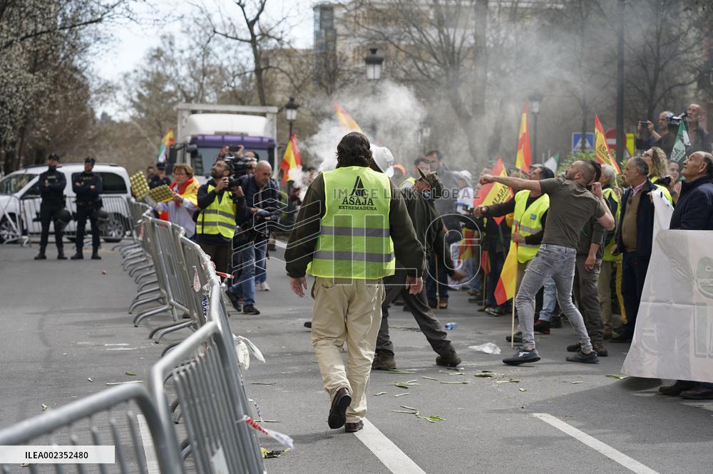 Sixteenth Day of 'Farmers Protest' Across Spain