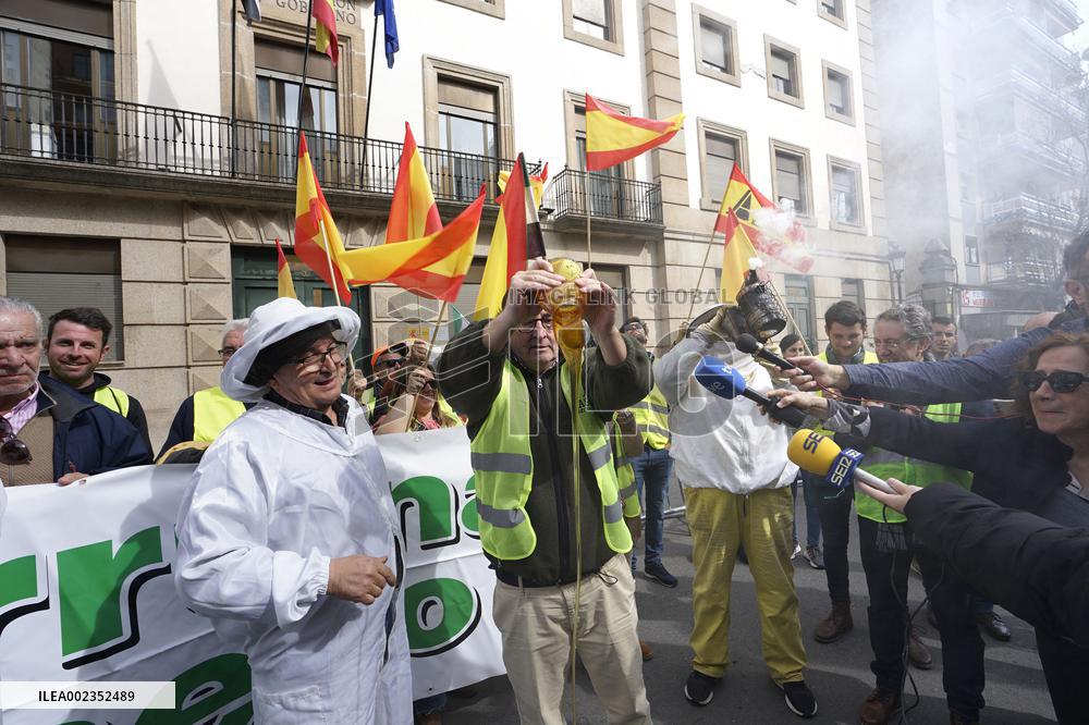 Sixteenth Day of 'Farmers Protest' Across Spain