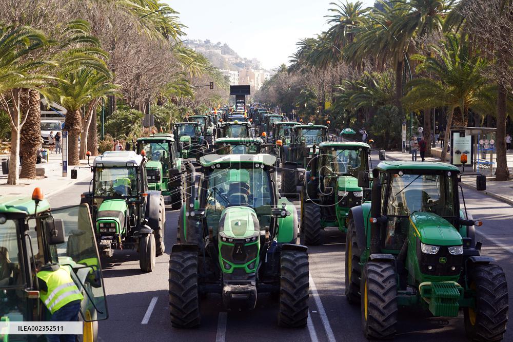 Sixteenth Day of 'Farmers Protest' Across Spain