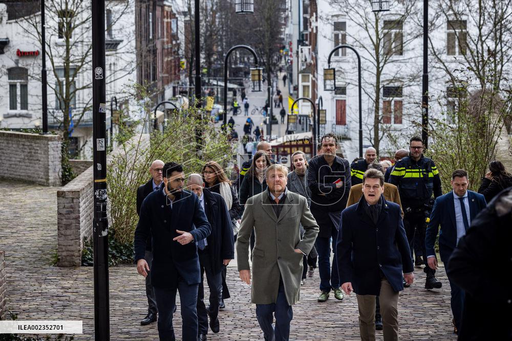 King Willem-Alexander Working Visit - Heerlen