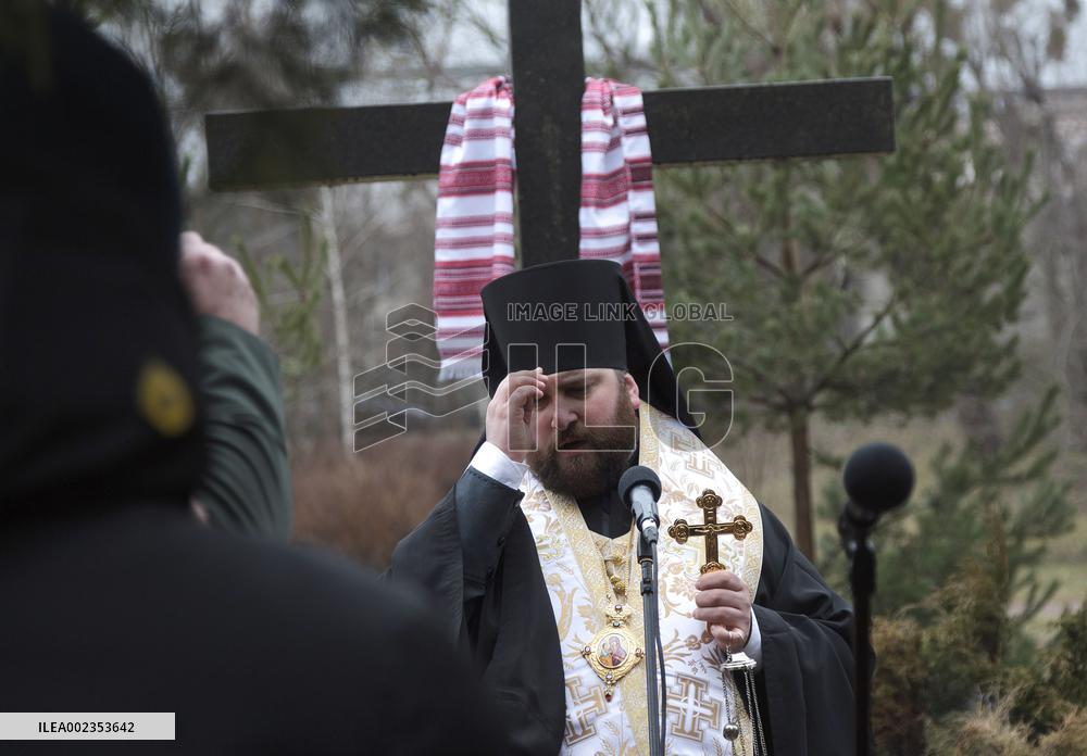 Memory of Olena Teliha honored in Babyn Yar