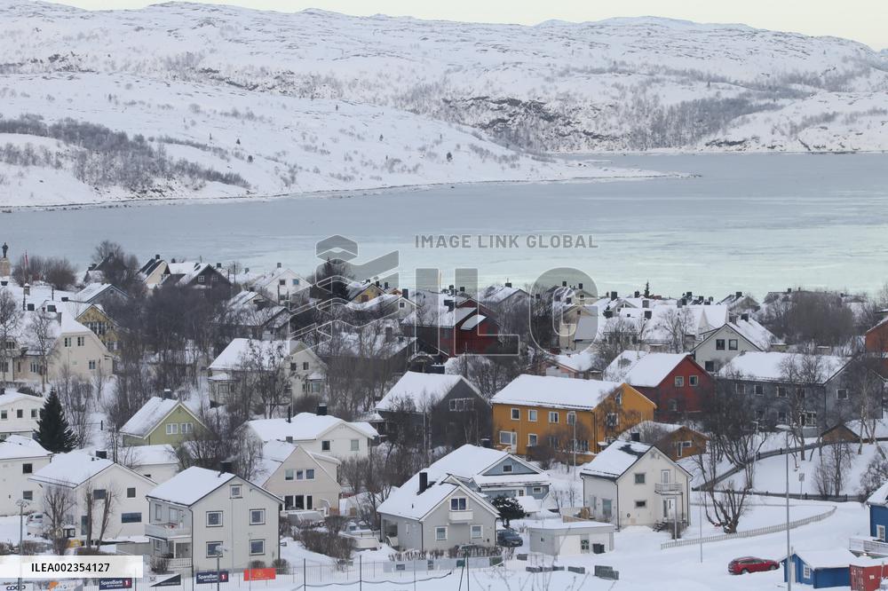 NORWAY-FINNMARK COUNTY-KIRKENES-SCENERY