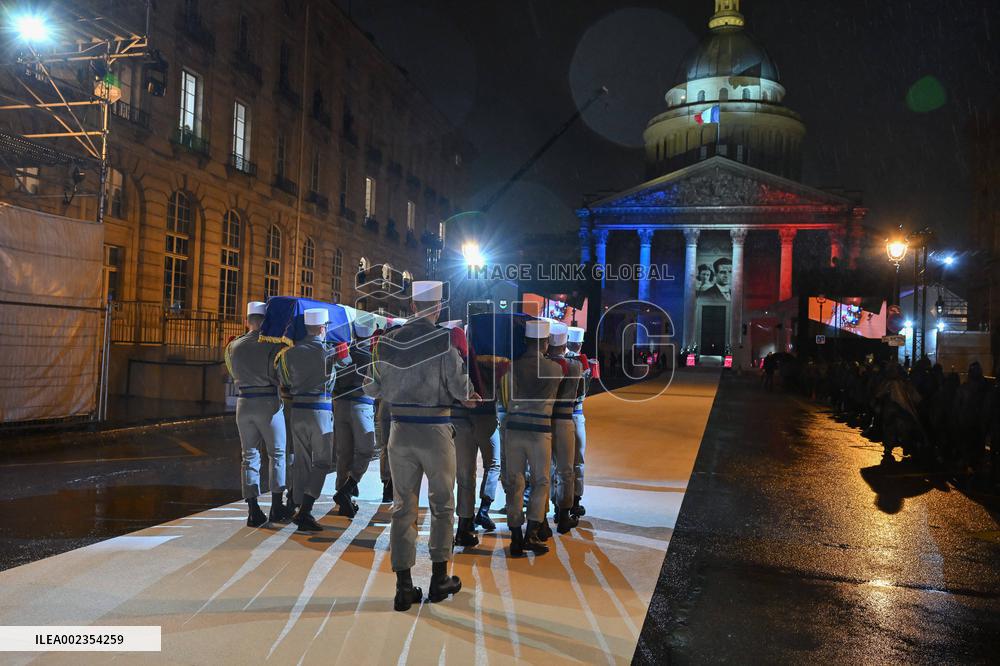 France Inducts Resistance Hero Manouchian Into Pantheon - Paris