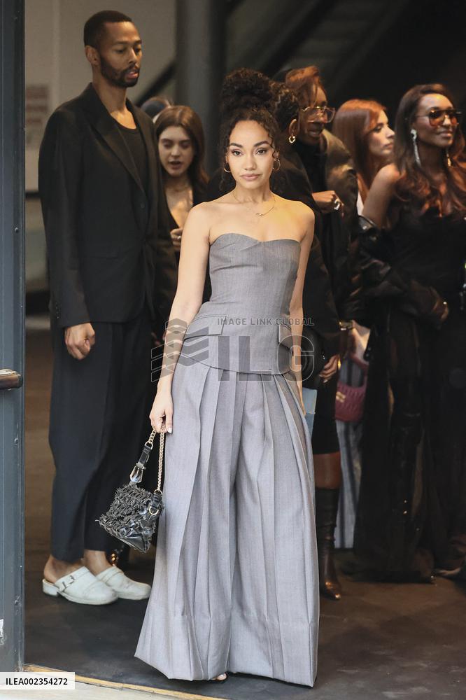 MFW - Leigh-Anne Pinnock At Alberta Ferretti