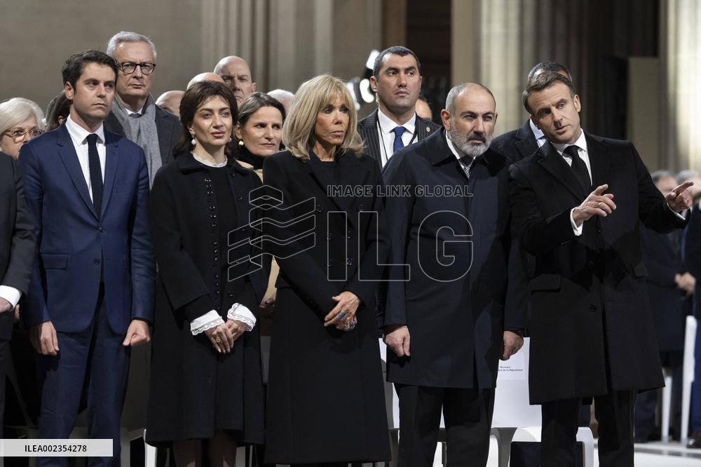 France Inducts Resistance Hero Manouchian Into Pantheon - Paris