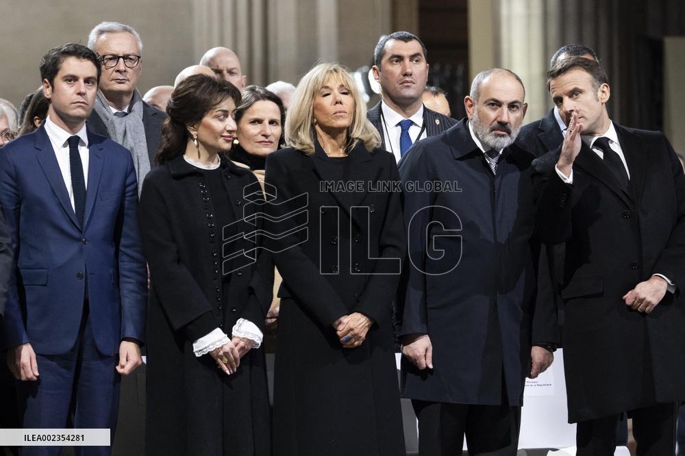 France Inducts Resistance Hero Manouchian Into Pantheon - Paris