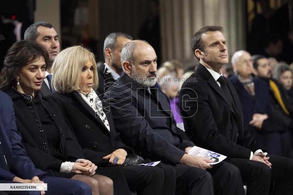 France Inducts Resistance Hero Manouchian Into Pantheon - Paris