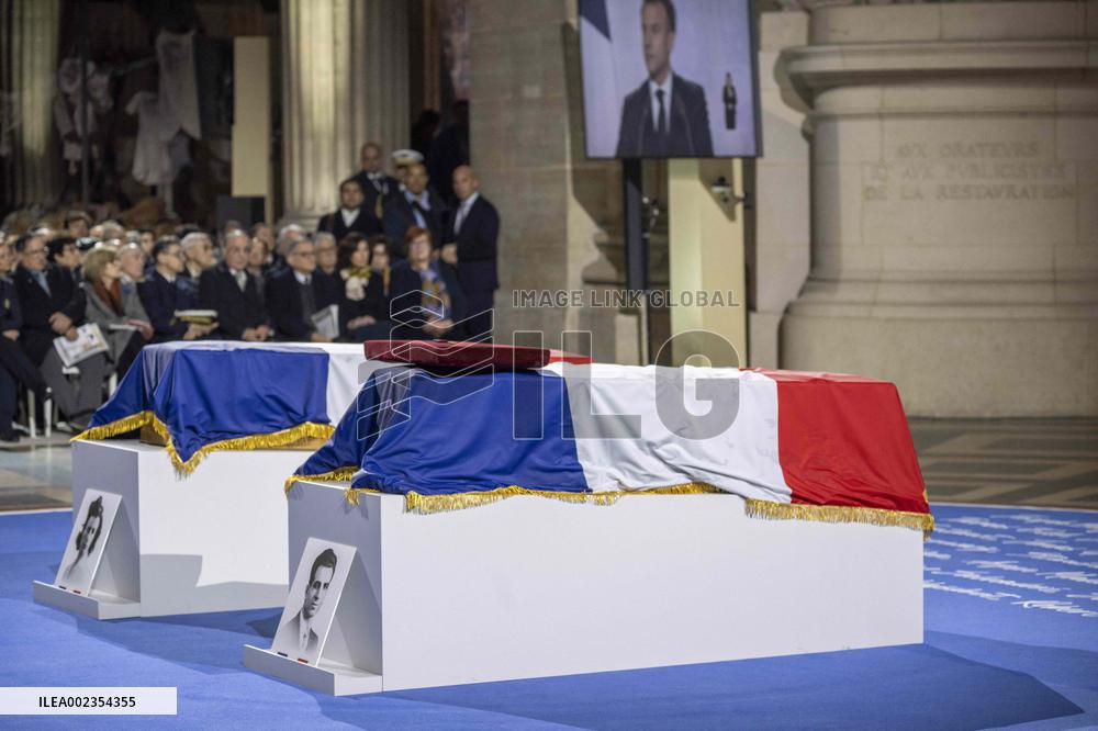 France Inducts Resistance Hero Manouchian Into Pantheon - Paris