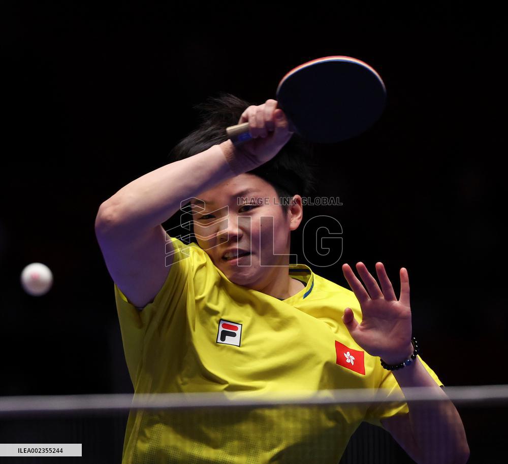 (SP)SOUTH KOREA-BUSAN-TABLE TENNIS-WORLD TEAM CHAMPIONSHIPS FINALS-HKG VS TPE