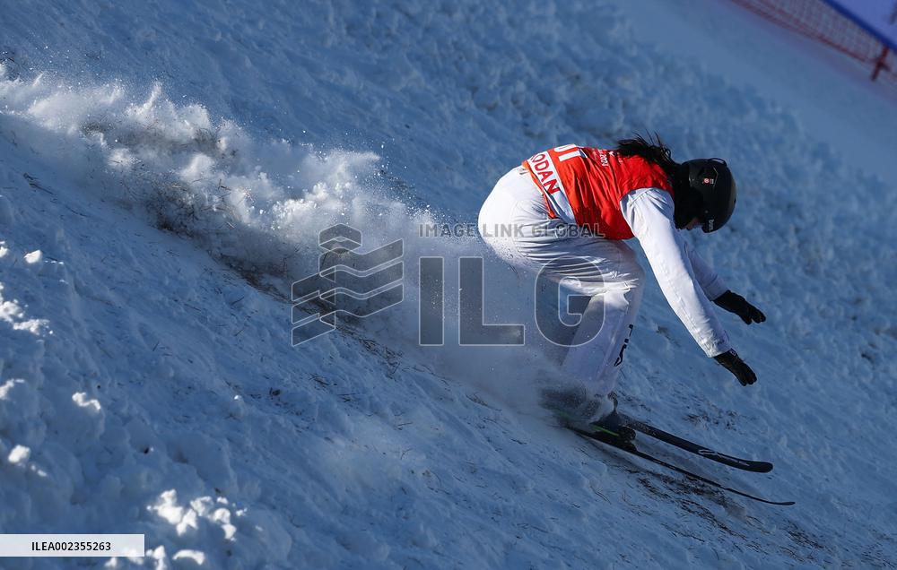 (SP)CHINA-INNER MONGOLIA-HULUN BUIR-14TH NATIONAL WINTER GAMES-FREESTYLE SKIING-JUNIOR WOMEN'S AERIALS (CN)