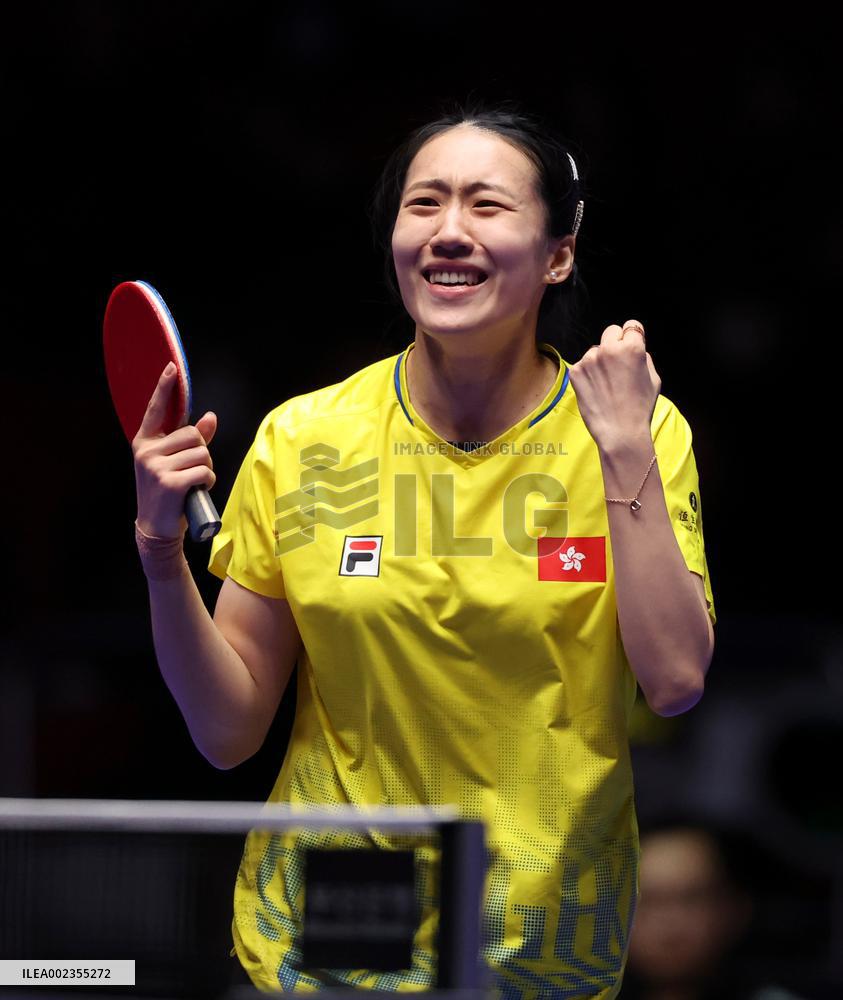 (SP)SOUTH KOREA-BUSAN-TABLE TENNIS-WORLD TEAM CHAMPIONSHIPS FINALS-HKG VS TPE