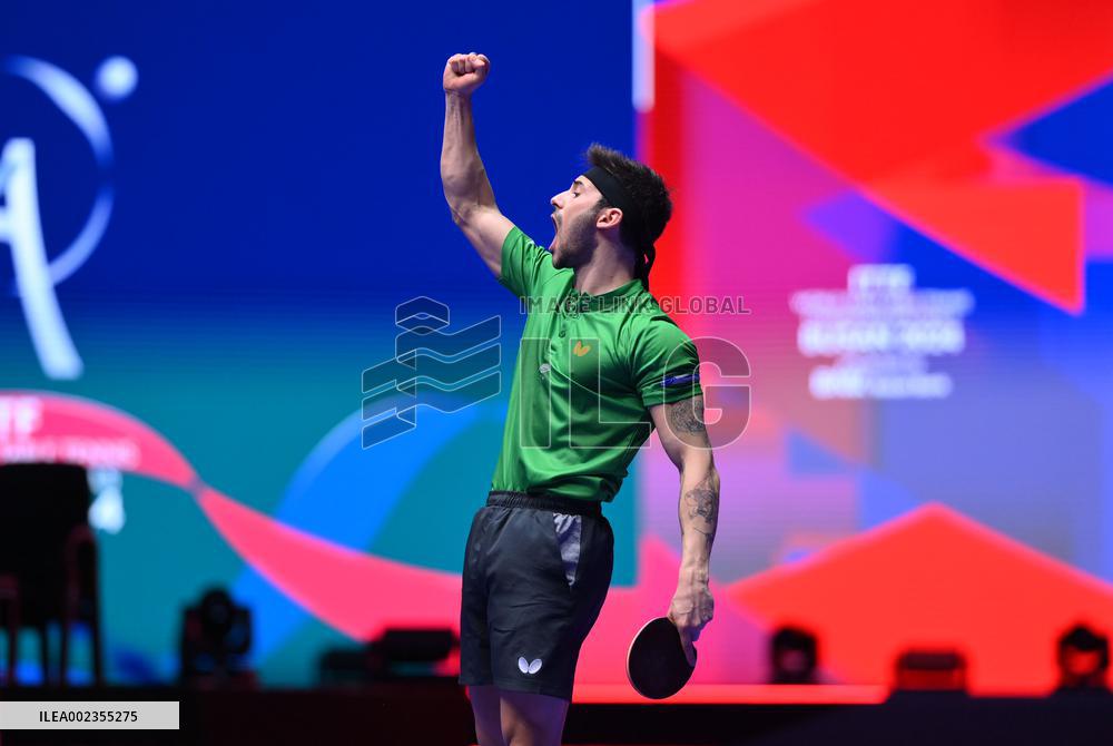 (SP)SOUTH KOREA-BUSAN-TABLE TENNIS-WORLD TEAM CHAMPIONSHIPS FINALS-MEN-QUARTERFINAL-POR VS FRA